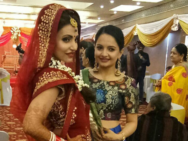 Gia Manek With The Bride