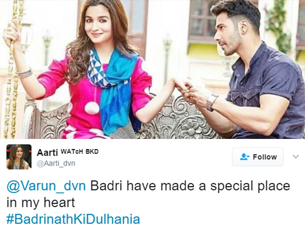 Aarti ᵂᴬᵀᶜᴴ ᴮᴷᴰ‏ @Aarti_dvn