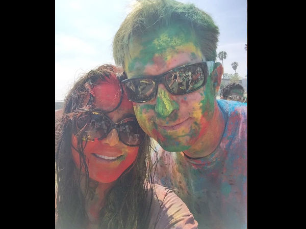 Preity With Her Hubby