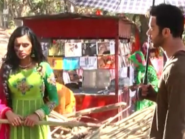 Naina & Kunal In Market