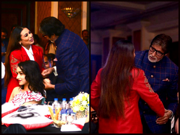 Rani Hugs Big B
