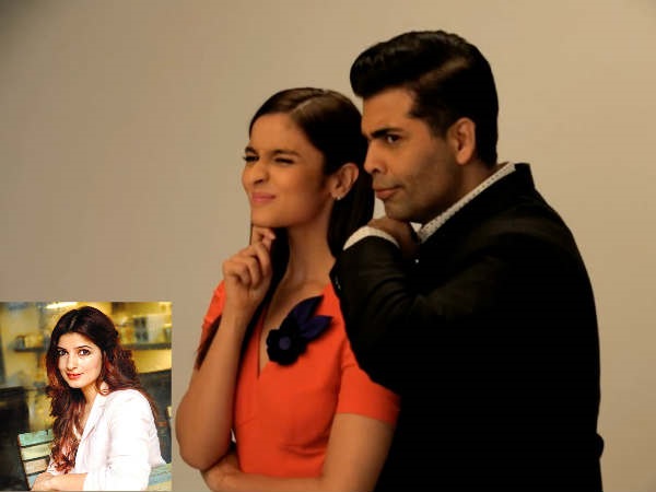 Karan Johar Wants Alia Bhatt To Play Twinkle Khanna In His Biopic