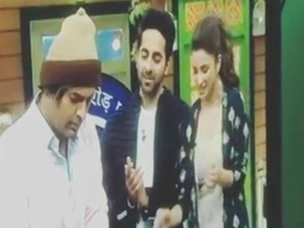 Parineeta On TKSS Sets