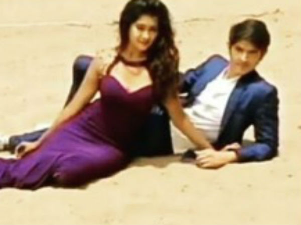 Rohan & Kanchi Posing For Camera
