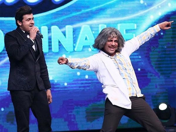 Sunil On Indian Idol Finale