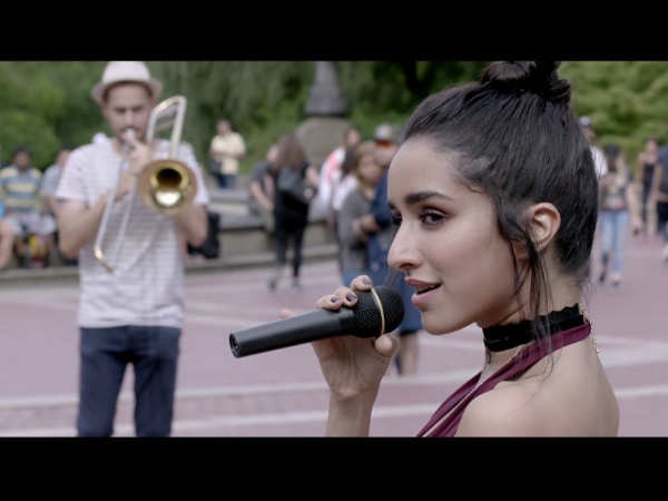 Shraddha In A Musical Mood