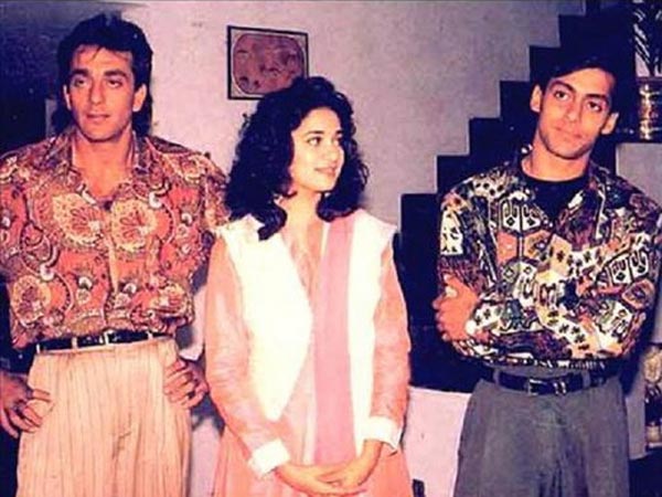 Salman Talked To Sanjay Dutt For Madhuri Dixit