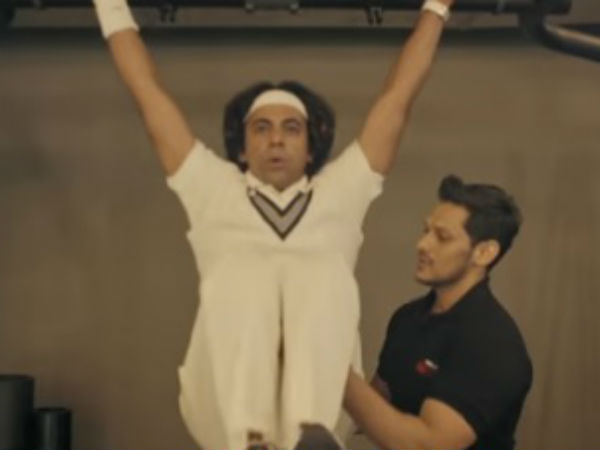 Sunil With SRK's Personal Trainer - Prashant Sawant