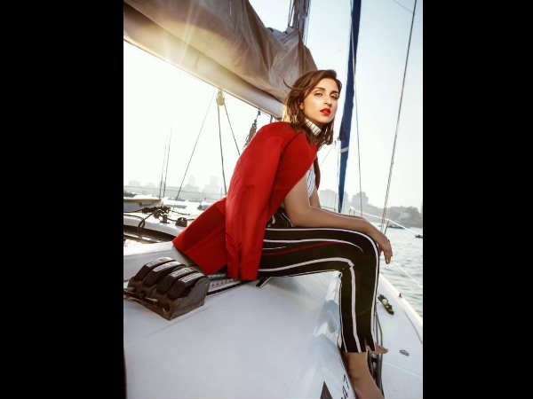 Parineeti's Red Hot Twist