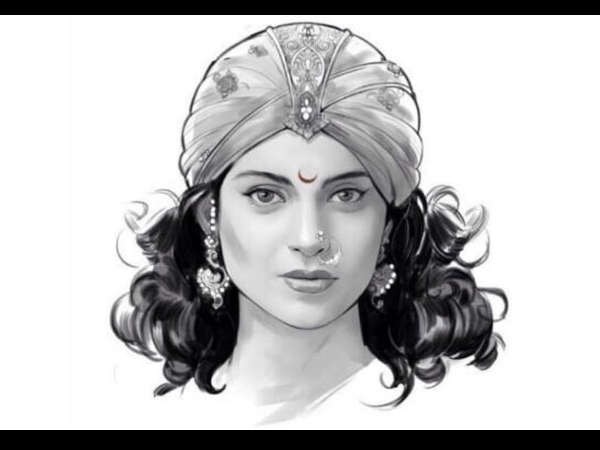 Kangana's Look As Rani Lakshmibai Kangana's Look As Rani Lakshmibai