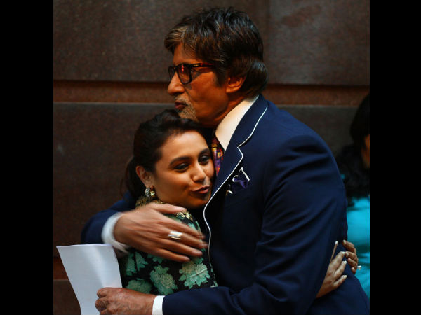 Unlike Others, Big B Maintains His Warm Equation With Rani Unlike Others, Big B Maintains His Warm Equation With Rani