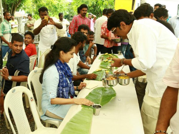 Manju Warrier Joins Villain's Shoot