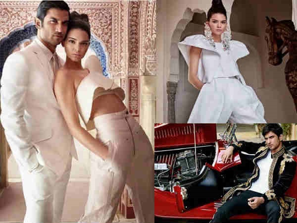 Sushant's Super Hot Photoshoot With Kendell Jenner