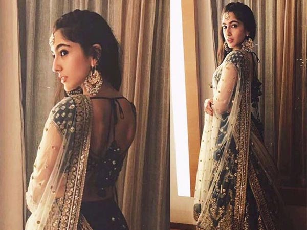  Sara In A Sabyasachi Couture