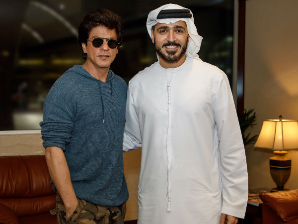 SRK With Issam Kazim