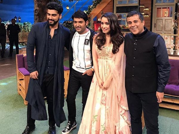 Arjun & Shraddha Promote Half Girlfriend On TKSS