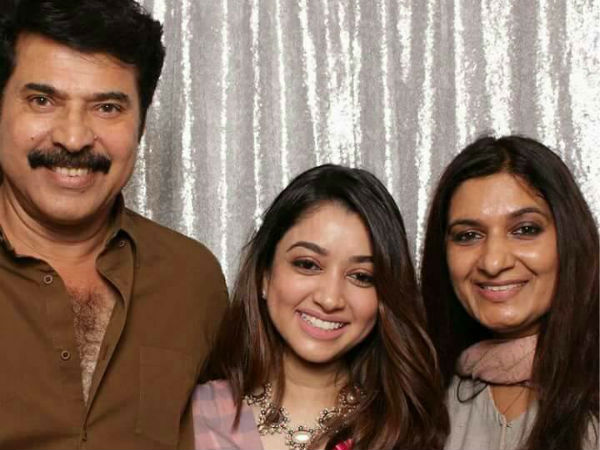 Mammootty & Sulfath With Amaal