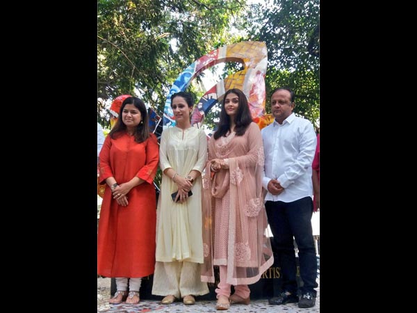 The Paradise Garden Is Installed Near Mehboob Studio