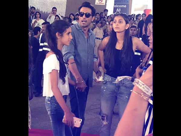 When Arjun Was Talking To The Media