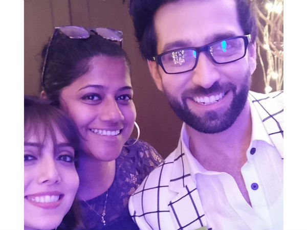 Nakuul & Jankee With Marischa Nakuul & Jankee With Marischa