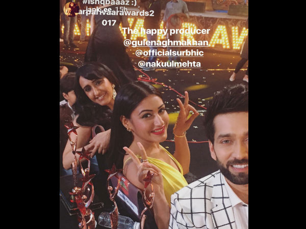 Ishqbaaz Actors With The Happy Producer Ishqbaaz Actors With The Happy Producer