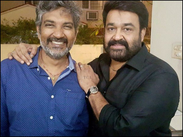 Rajamouli Is A Huge Fan Of Mohanlal