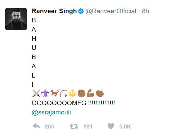 Ranveer Singh Had Something To Say Too