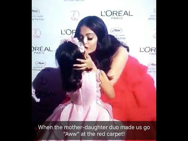 When Aish Kissed Her Sunshine