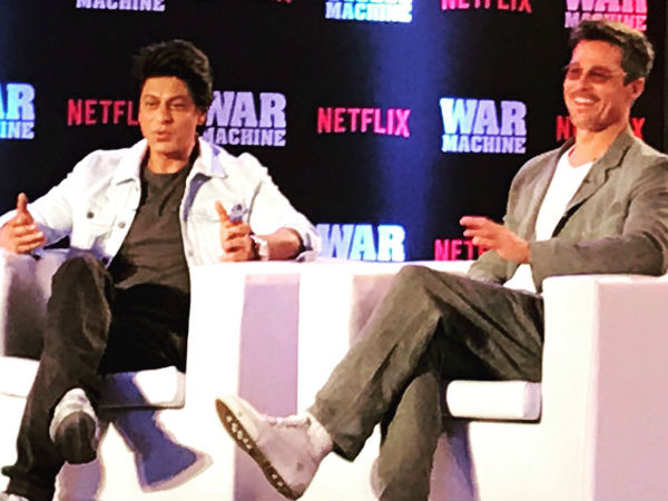 SRK Pulls Brad’s Legs