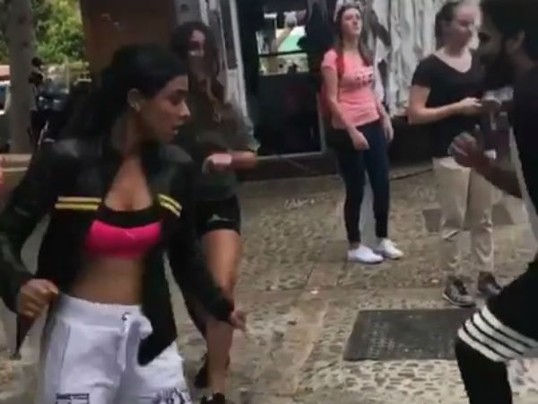 Nia, Manveer & Ravi Performing Bhangra!