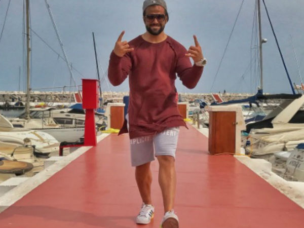 Rithvik Enjoying In Spain