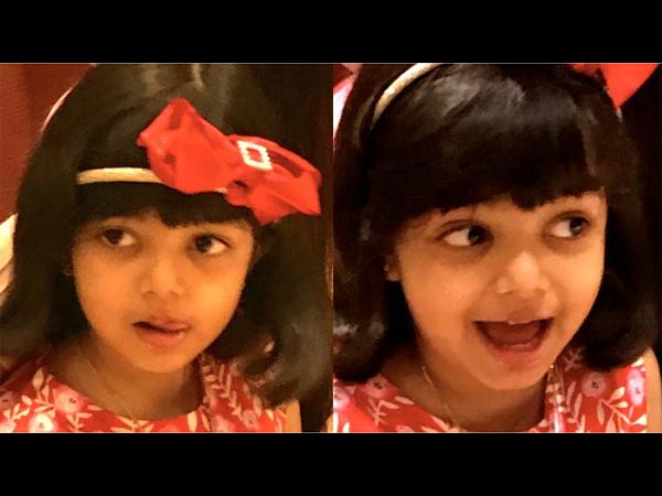 Aaradhya's Reaction Aaradhya's Reaction