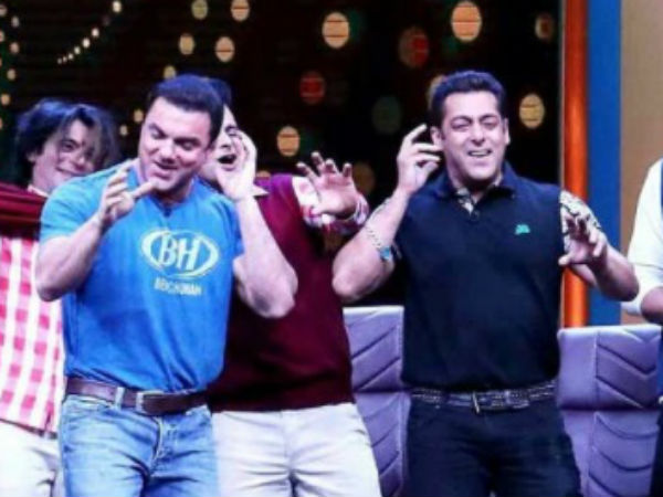 Salman Had A Blast With The Team!