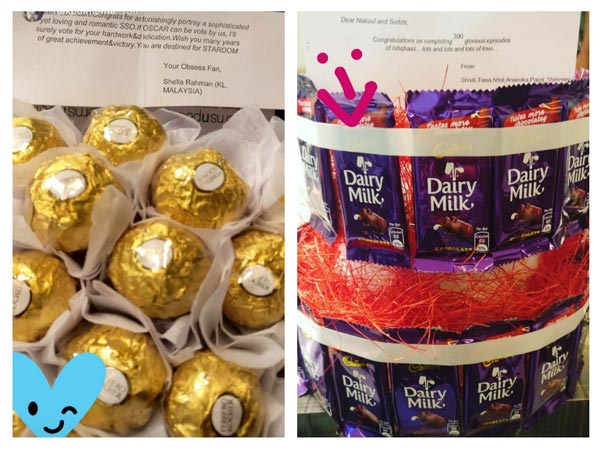 Ishqbaaz Team Celebrates