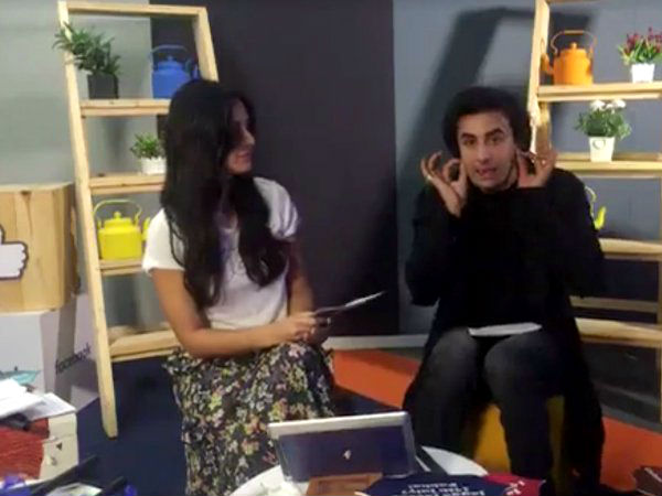 When Ranbir Looked At Kat & Said ‘Chiii’ When Ranbir Looked At Kat & Said ‘Chiii’