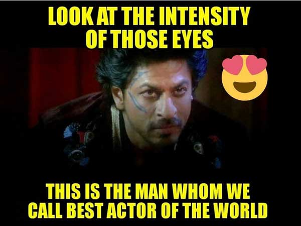 SRK's Fans Go Gaga Over His Role