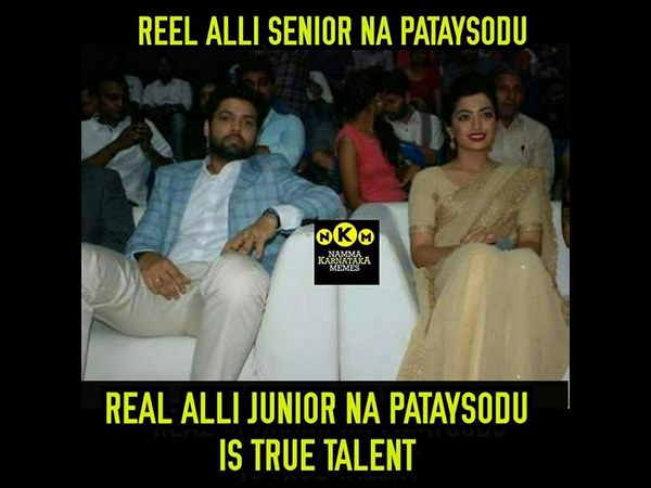 rakshit shetty and rashmika mandanna age gap