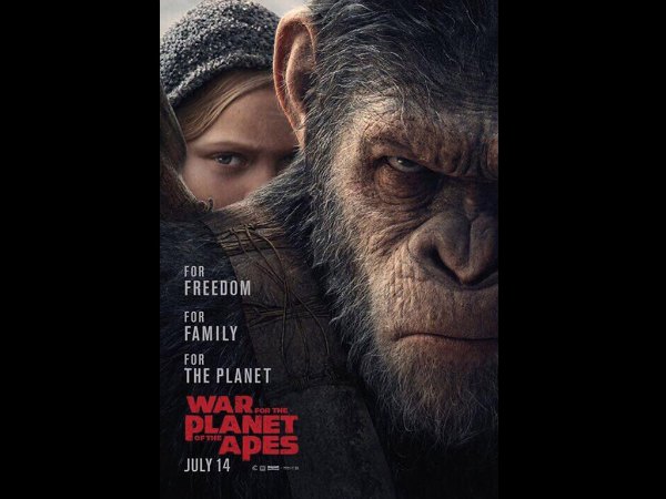 5. War For The Planet Of The Apes