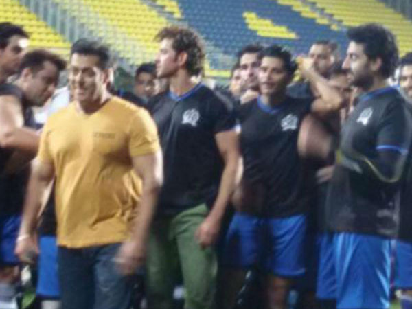 At The Football League Match