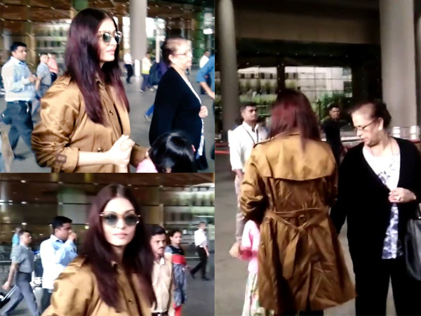 Remember When Aishwarya's Mother Got Hurt At The Airport? Remember When Aishwarya's Mother Got Hurt At The Airport?