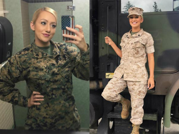 Proudly Wearing Her Uniform