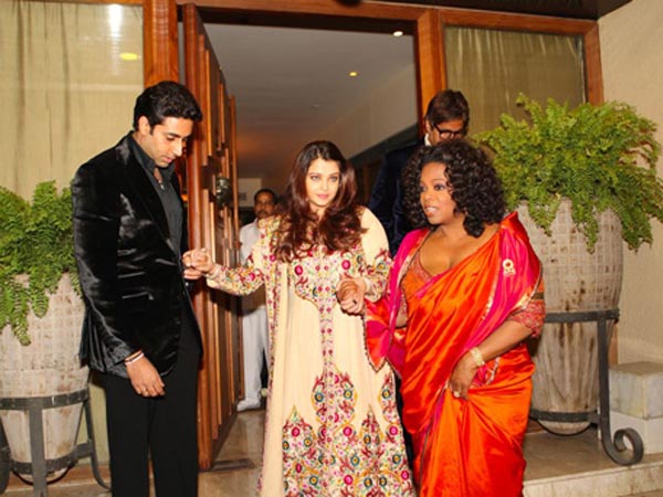 Oprah At The Bachchan's