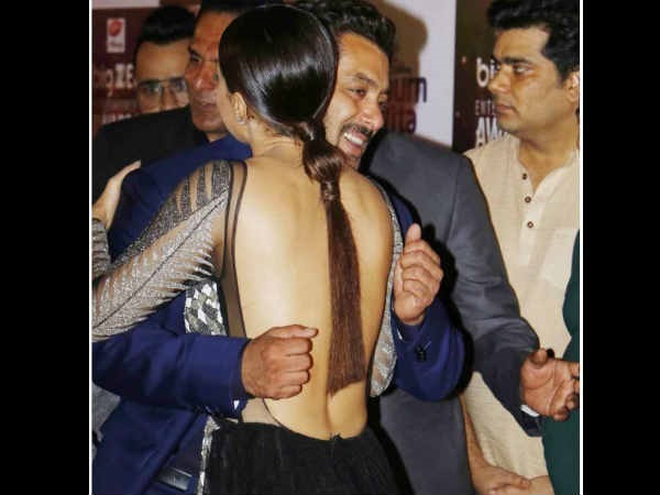 Maybe He Didn't Want My Back Bronzer To Fall On His Clothes