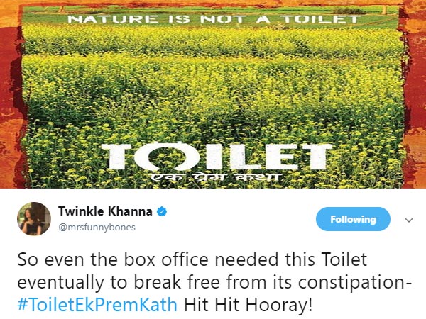 Here's What Twinkle Wrote...