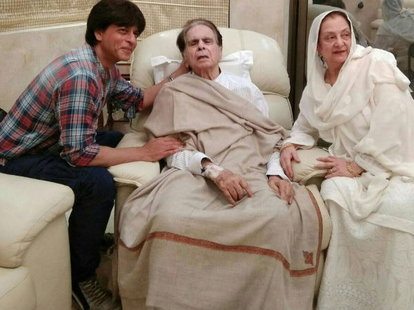 Saira Bano Shares The Pic Of SRK & Dilip Kumar