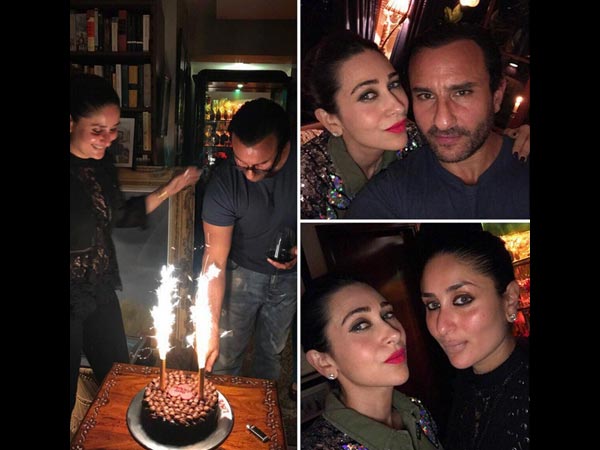 Kapoor Sisters With The Birthday Boy