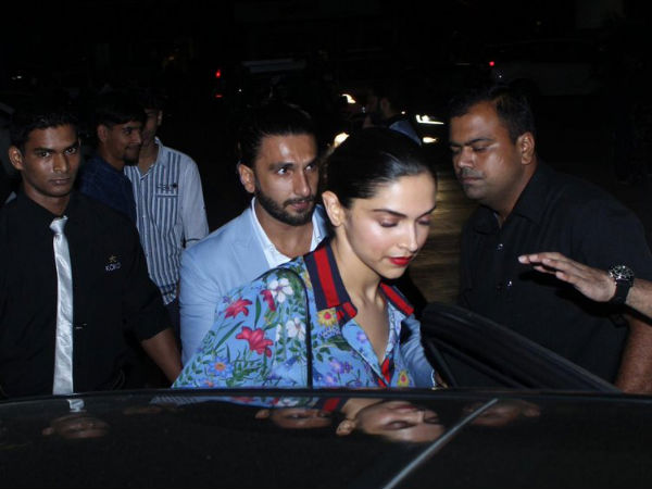 Ranveer Hugged & Kissed Deepika