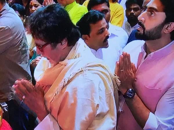 Father-Son Duo Offers Prayers