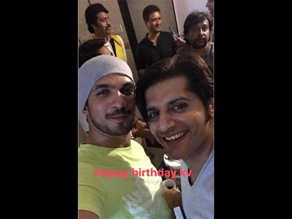 Arjun Bijlani Wishes KVB