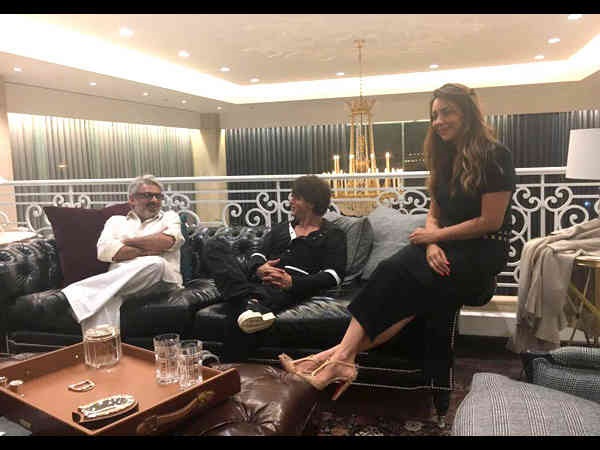 Shahrukh Khan With Sanjay Leela Bhansali